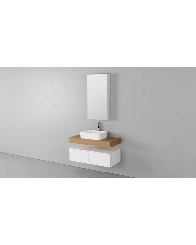 Тумба Velvex Unique Unit 60 tpUNI.60.H27.Y-223 подвесная Белый лед