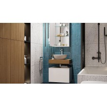 Тумба Velvex Unique Unit 60 tpUNI.60.H40.Y.VY-223 подвесная Белый лед