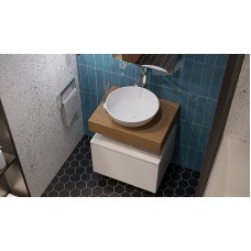 Тумба Velvex Unique Unit 60 tpUNI.60.H40.Y.VY-223 подвесная Белый лед