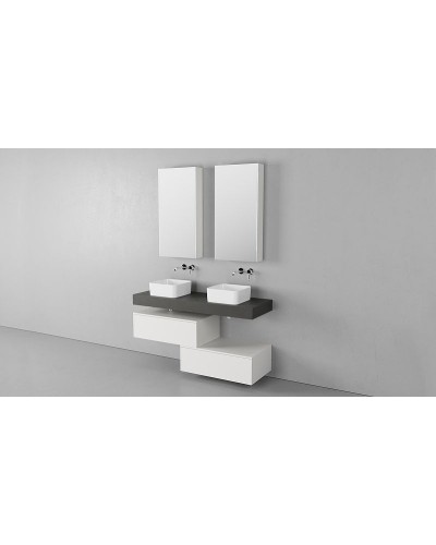 Тумба Velvex Unique Unit 80 tpUNI.80.H27.Y-211 подвесная Белая матовая