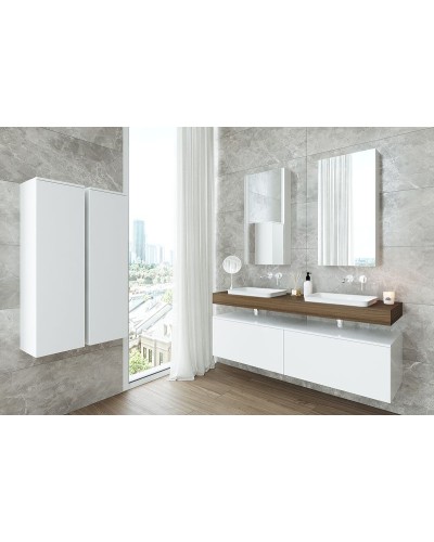 Тумба Velvex Unique Unit 80 tpUNI.80.H40.Y.VY-223 подвесная Белый лед