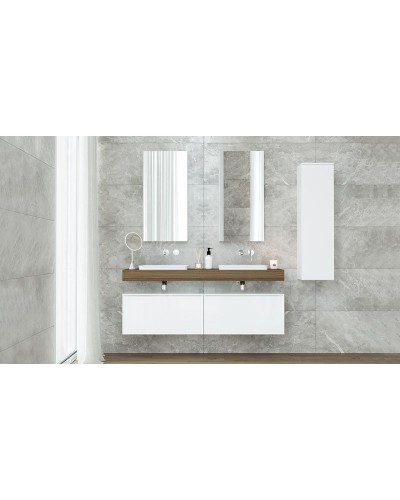 Тумба Velvex Unique Unit 80 tpUNI.80.H40.Y.VY-211 подвесная Белая матовая