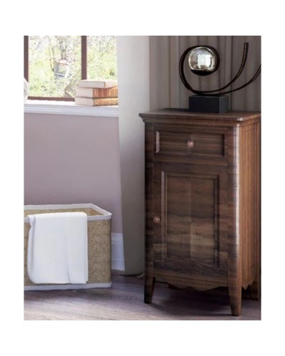 Тумба напольная правая орех 50,2 см Tiffany World Veronica Nuova VER2150D-N