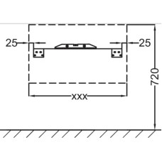 Тумба нежно-розовый матовый 41,2 см Jacob Delafon Stillness EB2005-M71