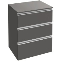 Комод серый антрацит глянец 60,1 см Jacob Delafon Vox EB2065-RA-442