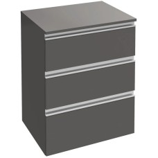Комод серый антрацит глянец 60,1 см Jacob Delafon Vox EB2065-RA-442