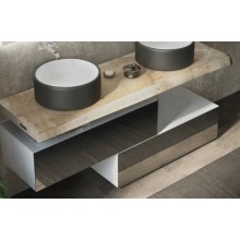 Тумба антрацит/белый 96 см Velvex Felay tpFEL.95-42.21