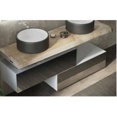 Тумба антрацит/белый 96 см Velvex Felay tpFEL.95-42.21