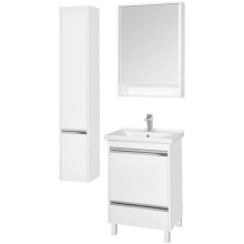 Тумба белый глянец 55 см Акватон Капри 1A231003KP010