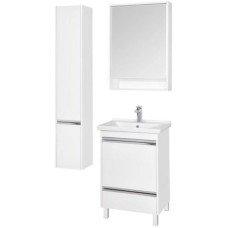 Тумба белый глянец 55 см Акватон Капри 1A231003KP010