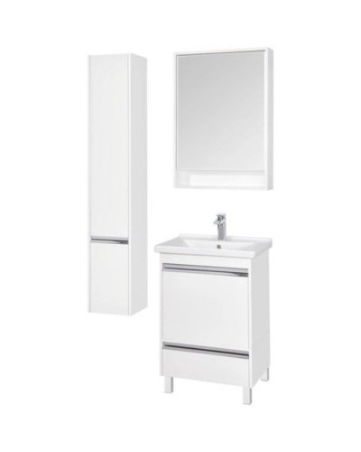 Тумба белый глянец 55 см Акватон Капри 1A231003KP010