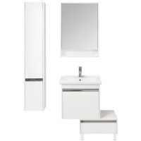 Тумба белый глянец 55 см Акватон Капри 1A231003KP010