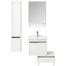 Тумба белый глянец 55 см Акватон Капри 1A231003KP010