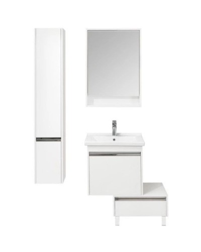 Тумба белый глянец 55 см Акватон Капри 1A231003KP010