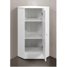 Тумба напольная угловая белый глянец 37,5х37,5 см R Belux Адажио НУ 38