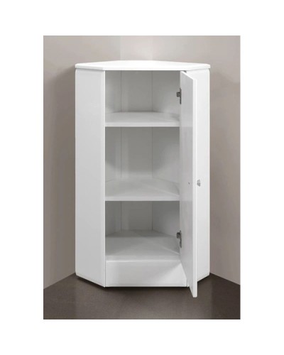 Тумба напольная угловая белый глянец 37,5х37,5 см R Belux Адажио НУ 38