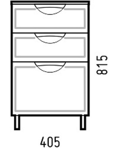 Комод Corozo Монро 40 Z3 SD-00000780 Белый