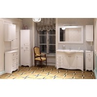 Комод белый глянец 55,5 см Corozo Классика SD-00000329