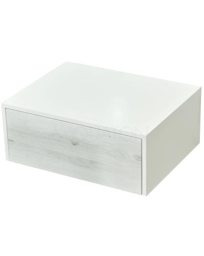 Тумба белый глянец/ольха наварра 60,4 см Акватон Сакура 1A220403SKW80