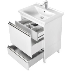 Тумба белый глянец 55 см Акватон Капри 1A231003KP010