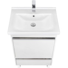 Тумба белый глянец 55 см Акватон Капри 1A231003KP010