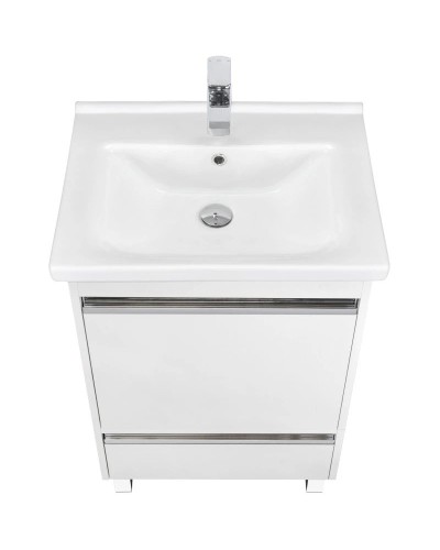 Тумба белый глянец 55 см Акватон Капри 1A231003KP010