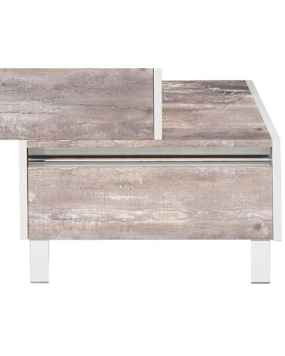 Комод белый глянец/бетон пайн 55 см Акватон Капри 1A231003KPDA0