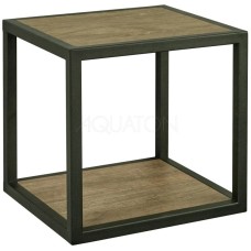 Тумба дуб кантри/черный 34 см Акватон Лофт Фабрик 1A242703LTDY0
