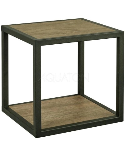 Тумба дуб кантри/черный 34 см Акватон Лофт Фабрик 1A242703LTDY0