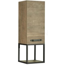 Тумба дуб кантри/черный 34 см Акватон Лофт Фабрик 1A242703LTDY0