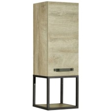 Тумба дуб эндгрейн/черный 34 см Акватон Лофт Фабрик 1A242703LTDU0