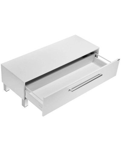 Тумба белый глянец 119,8 см Акватон Мадрид 1A168803MA010