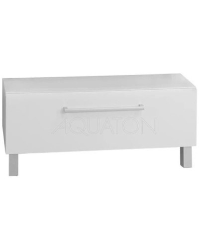 Тумба белый глянец 79,6 см Акватон Мадрид 1A131903MA010