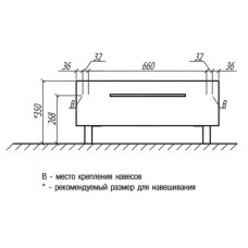 Тумба белый глянец 79,6 см Акватон Мадрид 1A131903MA010