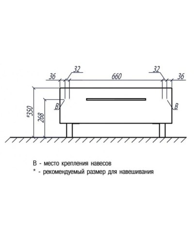 Тумба белый глянец 79,6 см Акватон Мадрид 1A131903MA010