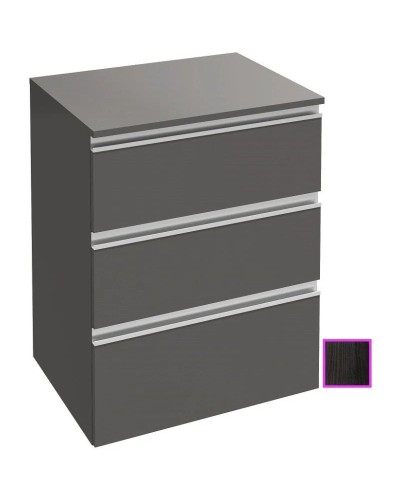 Комод черное дерево 60,1 см Jacob Delafon Vox EB2065-RA-E15