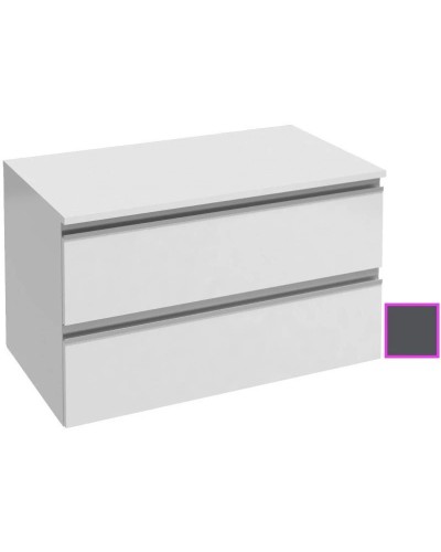 Комод серый антрацит глянец 80,1 см Jacob Delafon Vox EB2061-RA-442