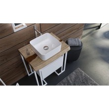 Тумба белый глянец 44 см Velvex Gelou tpGEL.45-43.21