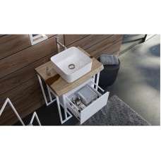 Тумба белый глянец 44 см Velvex Gelou tpGEL.45-43.21