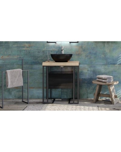 Тумба черный глянец 44 см Velvex Gelou tpGEL.45-44.213