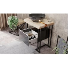 Тумба черный глянец 44 см Velvex Gelou tpGEL.45-44.213