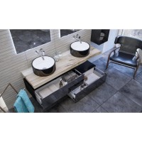 Тумба черный глянец 96 см Velvex Felay tpFEL.95-44.213