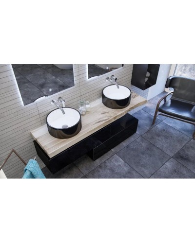 Тумба черный матовый 96 см Velvex Felay tpFEL.95-45.214