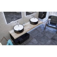 Тумба черный глянец 44 см Velvex Felay tpFEL.45-44.213