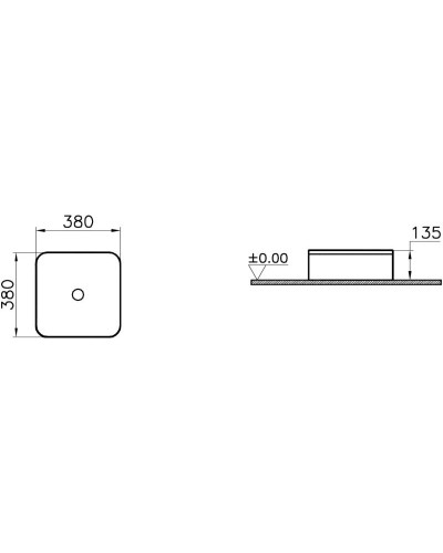 Детская ступенька натуральная древесина 38 см Vitra Nest Trendy 56196