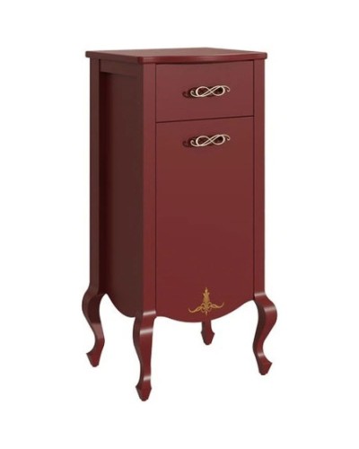 Тумба бордо матовый 48,6 см L Caprigo Bourget 11060L-B013
