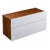 Тумба орех/белый бриллиант 80 см Jacob Delafon Formilia EB1022-HU-N17