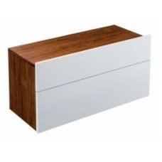 Тумба орех/белый бриллиант 80 см Jacob Delafon Formilia EB1022-HU-N17