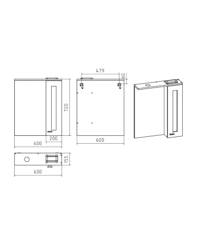 Урал - 60 полный комплект правый пенал, правое зеркало