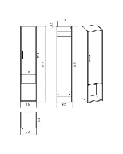 Фетта -100 полный комплект правый пенал, правое зеркало